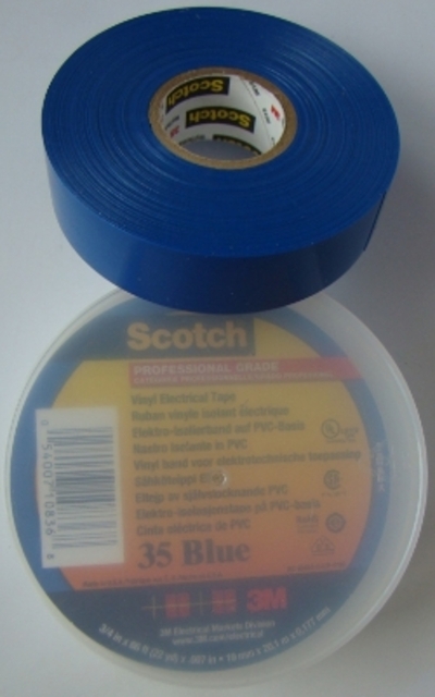 Ізолента 3M Scotch 35 Blue 19 мм х20 м