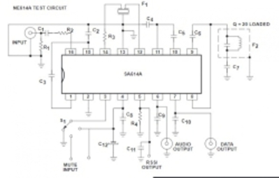Микросхема SA614AN ИМС DIP16 Improved low-power FM IF system (4,5…8)V, Производитель: Philips