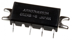 Микросхема RA07H4452M 440-520MHz 7W 12.5V, 2 Stage Amp. For PORTABLE RADIO, Производитель: Mitsubishi