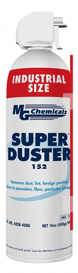 Пылеудалятель MG Chemicals 402B-400G Пылеудалитель/сжатый воздух Super Duster 152 аэрозоль 450 г
