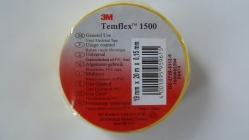 Ізолента 3M Temflex 1500 Yellow 19 мм х20 м