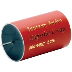 Конденсатор Jantzen Audio 001-0516 super MKP поліпропілен (PP) Superior Z-Cap 0,39 мкФ 2% 1200 В (DC) 31x45 мм аксіальний; TKE -200 ppm; -55C..+85C