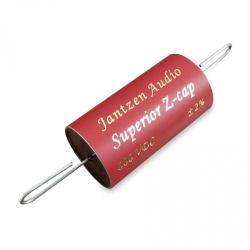 Конденсатор Jantzen Audio 001-0522 super MKP поліпропілен (PP) Superior Z-Cap 0,56 мкФ 2% 800 В (DC) 17x43 мм аксіальний; TKE -200 ppm; -55C..+85C