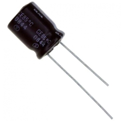 Конденсатор RFS-16V101MH3#5 алюмінієвий  100 мкФ 20% 16 В 10x12,5 мм 85°C Audio SILMIC II