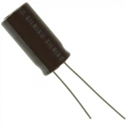 Конденсатор RFS-35V101MH5#5 алюминиевый 100 мкФ 20% 35 В 10x20 мм 85°C Audio SILMIC II