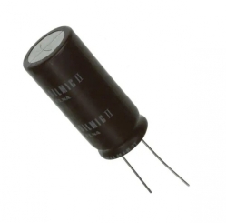 Конденсатор RFS-100V221MK9#5  алюмінієвий 220 мкФ 20% 100 В 18x40 мм 85°C Audio SILMIC II