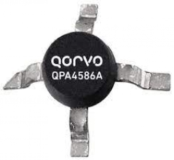 Мікросхема QPA4586A ІМС ВЧ  SOT-86  DC-4000 MHz Cascadable  SiGe HBT Amplifier, Gss=19,9 dB, P1dB=16,3 dBm, IP3=30,1 dBm, Nf=2,7 dB @ 1950 MHz, Id=45 mA, Vd=3,2-3,8 V, Виробник: Qorvo