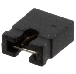 Роз'єм QPC02SXGN-RC Jumper відкритий; контакт Gold; шаг 2,54 мм, чорний