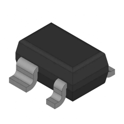 Транзистор BFP420E6327  Транзи. Бипол. ВЧ NPN SOT343 Uceo = 4,5V; Ic=35 mA; ft=25GHz; Pdmax=0,16W; h=50/150, Nf=1,1 dB @ 1,8 GHz, Производитель: Infineon