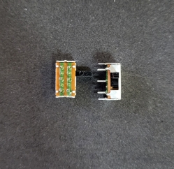 Переключатель SS2210 Slide Switch 2C-2P; 10k cycles; L=6mm; 0,2A 30V >0,02 Ohm