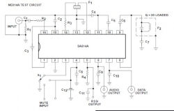 Мікросхема SA614AN ІМС DIP16 Improved  Low-power FM IF system (4,5…8)V, Виробник: Philips