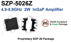 Мікросхема SZP-5026Z SOF-26 InGaP HBT Power Amplifier. 4,9 GHz to 5,9 GHz 2W, Виробник: RFMD