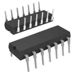 Микросхема LM324N ИМС DIP14 Счетверенный операционный усилитель, Vs=3 V ~ 32 V, ±1.5 V ~ 16 V, Производитель: STM