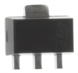Микросхема L79L05ABUTR ИМС SOT-89 Linear Voltage Regulator Iout=0,1А Vout=-5В Vin max=30В Tol=4% -40...+125C, Производитель: STM