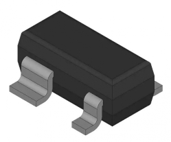 Транзистор BF998E6327 MOSFET Пол. ММ N- MOSFET SOT143 Udss=12V; Id=0,03A; Pdmax=0,2W; Yfsmin=24mS; двозатворний Idss=(2…18)mA, Виробник: Infineon