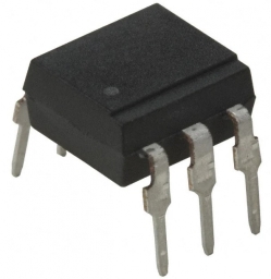 Оптрон CNY17-3-000E Оптопара світлодіод-фототранзистор DIP6 Vceo=70 V, Viso=5000 Vrms, Виробник: BROADCOM/Avago