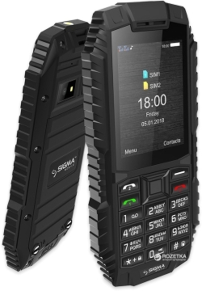 Мобільний телефон Sigma mobile X-treme DT68 Black