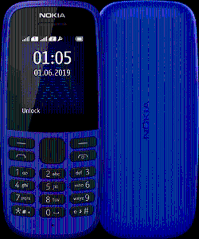 Мобільний телефон Nokia 105 TA-1174 Dual Sim 2019 Blue