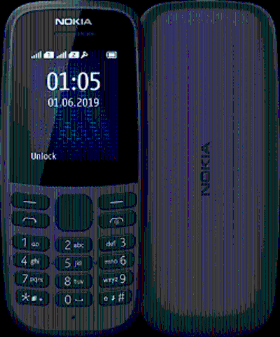 Мобільний телефон Nokia 105 TA-1203 Single Sim 2019 Black