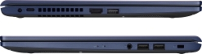 Ноутбук ASUS Laptop X515JA-EJ1814  Peacock Blue / Intel Pentium Gold 6805 / RAM 8 ГБ / SSD 256 ГБ