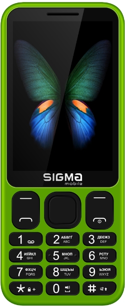 Мобільний телефон Sigma mobile X-Style 351 Lider Green