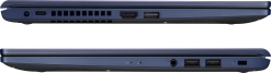 Ноутбук ASUS Laptop X515JA-EJ1814  Peacock Blue / Intel Pentium Gold 6805 / RAM 8 ГБ / SSD 256 ГБ