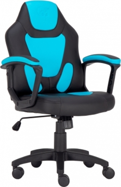 Крісло для геймерів GT Racer X-1414 Black/Light Blue (Kids)