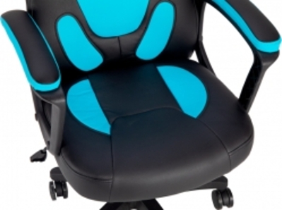 Крісло для геймерів GT Racer X-1414 Black/Light Blue (Kids)