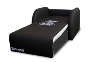 Крісло-ліжко Novelty Max Orchidea чорно-біле