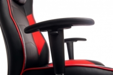 Крісло для геймерів GT RACER X-2564 Чорне з червоним