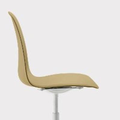 Поворотний стілець IKEA LEIFARNE оливково-зелений / Balsberget білий (693.049.66)