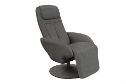 Крісло для відпочинку Halmar Optima 2 Gray тканина