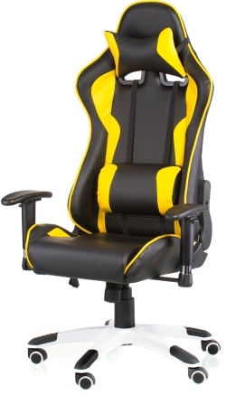 Крісло Special4You ExtremeRace Black/Yellow