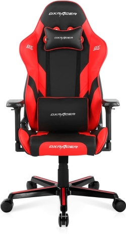 Крісло для геймерів DXRacer G Series D8100 Чорно-червоне
