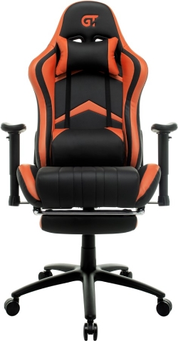 Крісло для геймерів GT RACER X-2534-F Black/Orange