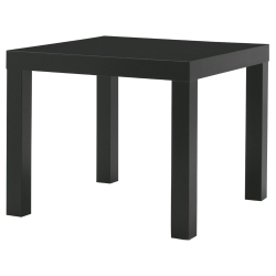 Журнальний столик LACK 55х55 см IKEA 200.114.08 чорний