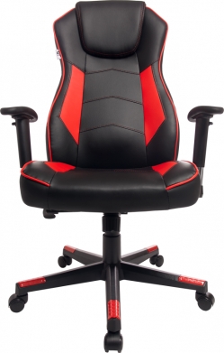 Крісло для геймерів GT RACER X-2564 Чорне з червоним