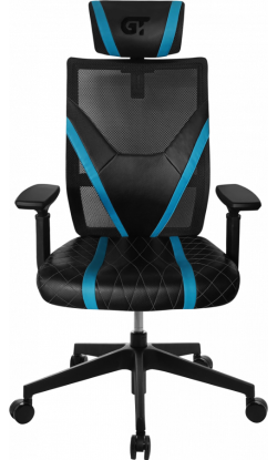 Крісло для геймерів GT RACER X-6674 Black/Blue