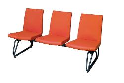 Багатомісна секція стільців Прем'єра Тоскана 1615х620х805 помаранчевий