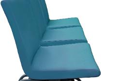 Багатомісна секція стільців Прем'єра Тоскана 1615х620х805 синій