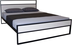 Двоспальне ліжко Eagle Narva 160 х 200 Black/white