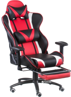 Крісло Special4You ExtremeRace with footrest Black/Red