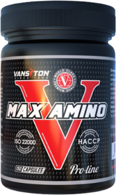 Амінокислота Vansiton Макс-аміно 150 капсул