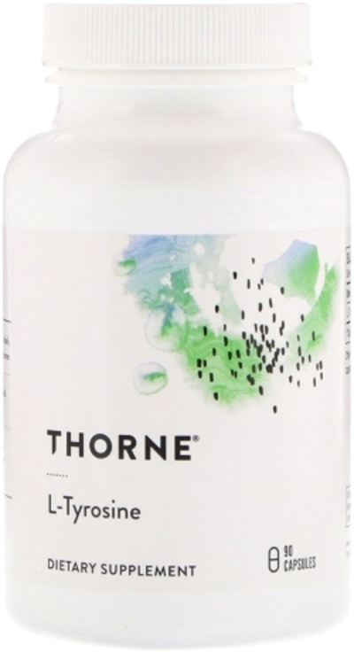 Амінокислота Thorne Research L-тирозин 500 мг 90 капсул