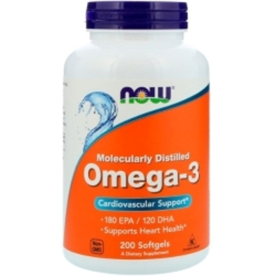 Жирні кислоти Now Foods Omega-3 1000 mg 200 капсул(103033)