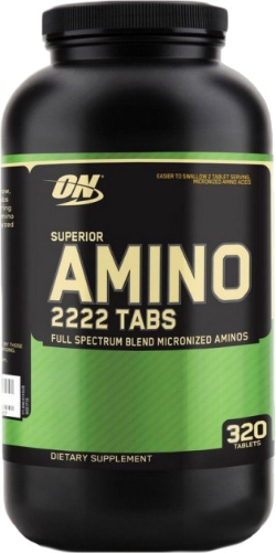 Амінокислота Optimum Nutrition Superior Amino 2222 320 таблеток