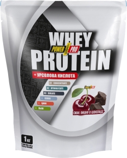 Протеїн Power Pro Whey Protein 1 кг Вишня в шоколаді