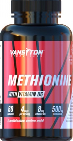 Амінокислота Vansiton Метіонін 60 капсул