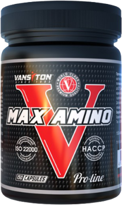 Амінокислота Vansiton Макс-аміно 150 капсул