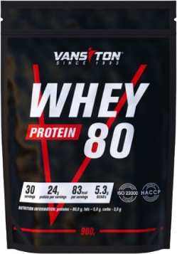 Протеїн Vansiton WHEY-80 900 г